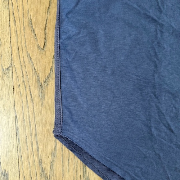 Sundry Women’s Asymmetrical Pull On Casual Blue Cotton Skirt Size 0 - Picture 3 of 10